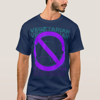 Camiseta Retro Vegan Vegetariano
