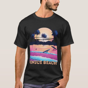 Camiseta Retro Venice Beach California Souvenir Surf