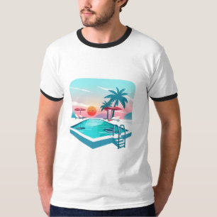 camiseta retro verão