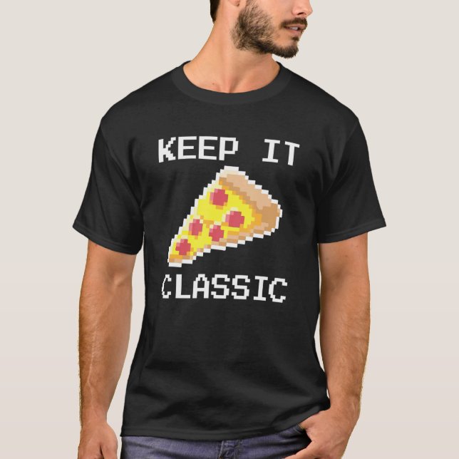 Camiseta Retro Video Game   Gaming Gamers Pixel Keep It Cla (Frente)