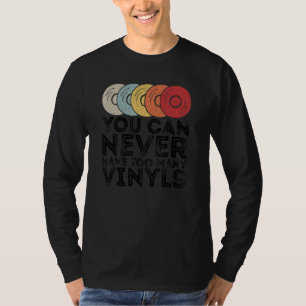 Camiseta Retro Vinil LP Record Vintage Vinyls