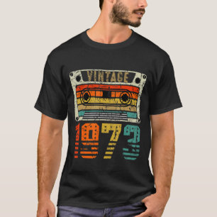 Camiseta Retro Vintage 1973 49º aniversário