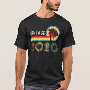 Camiseta Retro Vintage 2020 segundo aniversário Mulheres Ho