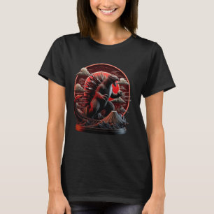 Camiseta Retro Vintage 3D Arte Japonesa Legendária Rare Kai