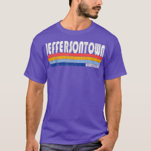 Camiseta Retro Vintage 70 e 80 Style Jeffersontown Kentucky
