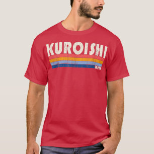 Camiseta Retro Vintage 70 e 80 Style Kuroishi, Japão