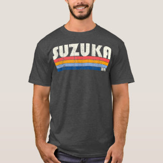 Camiseta Retro Vintage 70 e 80 Style Suzuka, Japão
