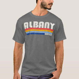 Camiseta Retro Vintage 70s 80s Estilo Albany Kentucky