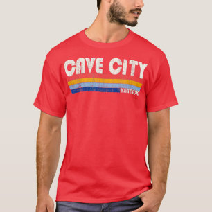 Camiseta Retro Vintage 70s, 80s, Estilo Cave City Kentucky