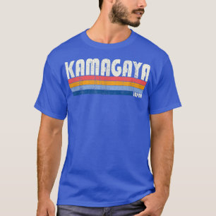 Camiseta Retro Vintage 70s 80s Estilo Kamagaya, Japão