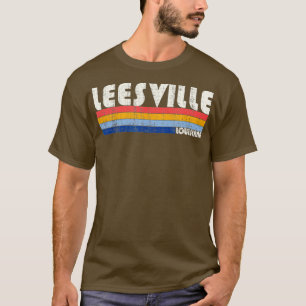Camiseta Retro Vintage 70s 80s Estilo Leesville Louisiana