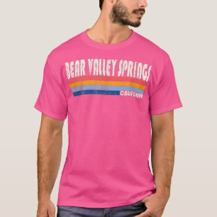 Camiseta Retro Vintage 70s 80s Style Bear Valley Primaveras