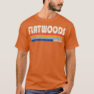 Camiseta Retro Vintage 70s 80s Style Flatwoods Kentucky 