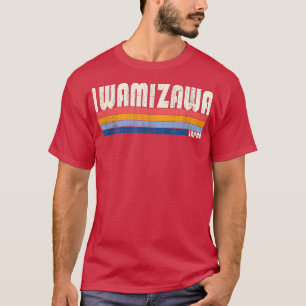 Camiseta Retro Vintage 70s 80s Style Iwamizawa, Japan