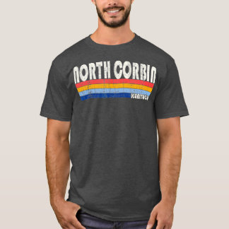 Camiseta Retro Vintage 70s 80s Style North Corbin Kentucky