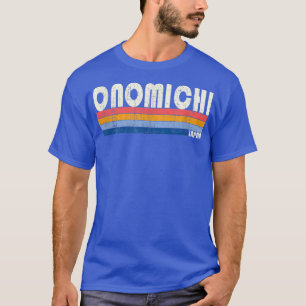Camiseta Retro Vintage 70s 80s Style Onomichi, Japão