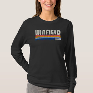 Camiseta Retro Vintage 70s Style Winfield Indiana dos anos