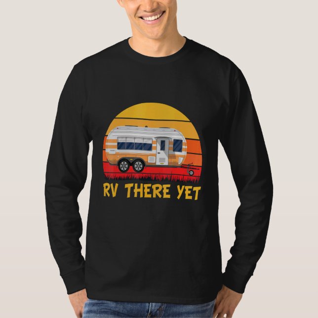 Camiseta Retro Vintage acampando Férias Souven (Frente)