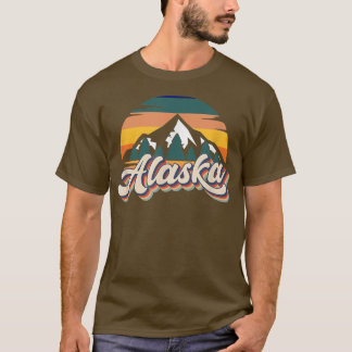 Camiseta Retro Vintage Alaska 