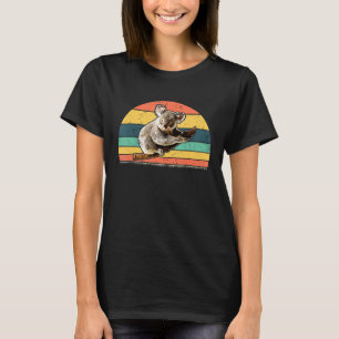 Camiseta Retro Vintage Amante de os animais Zookeeper Koala