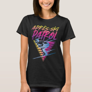 Camiseta Retro Vintage Anos 80 Apres Ski Patrol _1