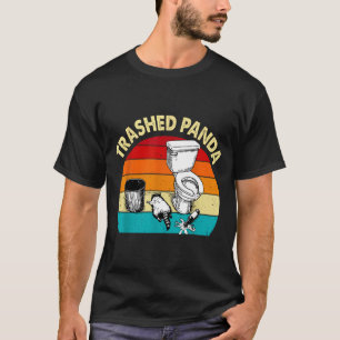 Camiseta Retro Vintage Arrasado Panda Engraçado Ratoon Bêba