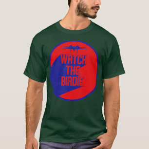 Camiseta Retro Vintage Assista À Citação Da Arma De Birdie