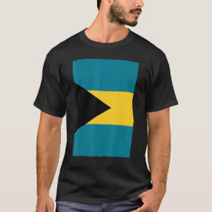 Camiseta Retro Vintage - Bandeira Nacional Bahamas
