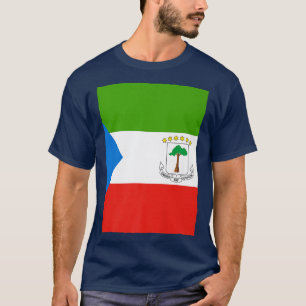 Camiseta Retro Vintage Bandeira Nacional Guiné Equatorial