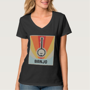 Camiseta Retro Vintage Banjo