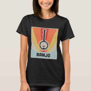 Camiseta Retro Vintage Banjo