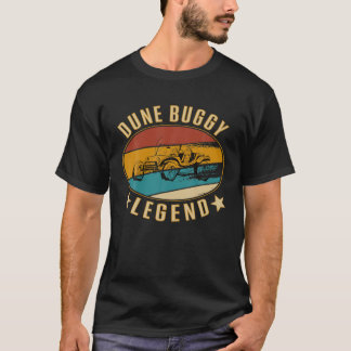 Camiseta Retro Vintage Beach Car - Dune Buggy Legend