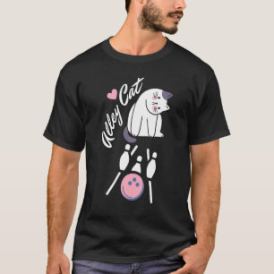 CAMISETA RETRO VINTAGE BECO DE GATO EQUIPE DE BOLICHE HUMOR