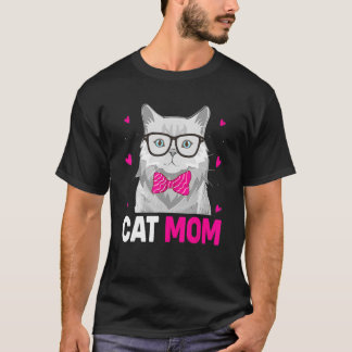 Camiseta Retro Vintage Best Cat Mom Ever  Cat Mommy