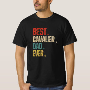 Camiseta Retro vintage Best Cavalier Pai Nunca grunge engra