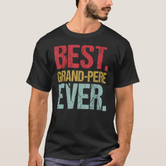 Camiseta Retro Vintage Best Grand Pere Nunca Novo Papa Life