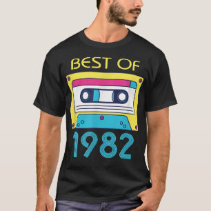 Camiseta Retro Vintage best of 1982 40th birthday 40 years