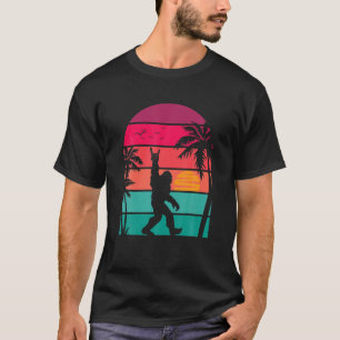 Camiseta Retro Vintage Bigfoot Rock E Roll 80S 90S Rock H