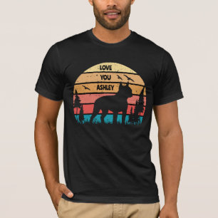 Camiseta Retro Vintage Boston Terrier Dog