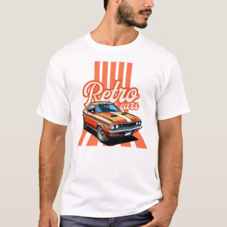 Camiseta retro vintage cars classic