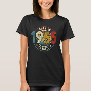 Camiseta Retro Vintage Classic, de 67 anos, 1955, 67º Nasci