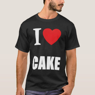 Camiseta Retro Vintage Clássico Eu Adoro Bolo