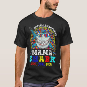 Camiseta Retro Vintage Consciencialização do Autismo Mama S