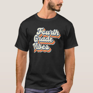 Camiseta Retro Vintage De Volta À Escola 4º Formando