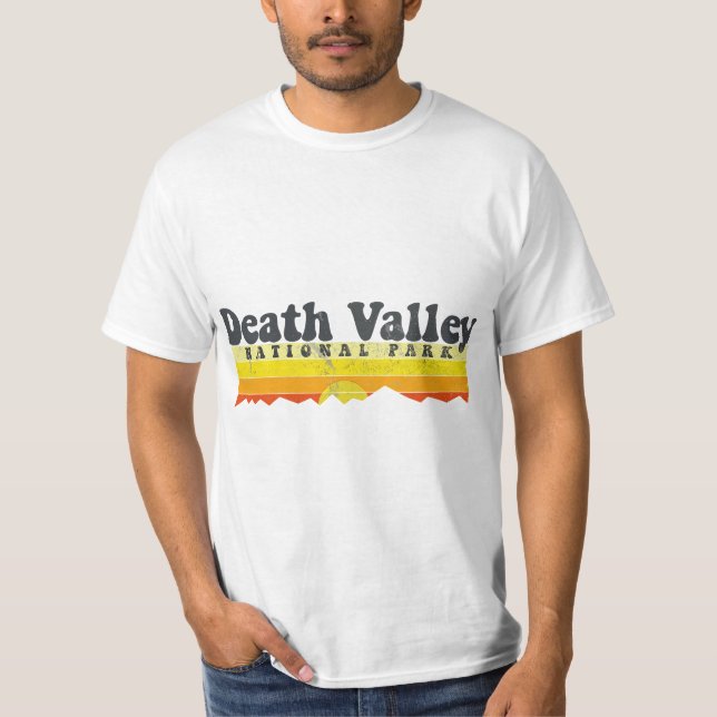Camiseta Retro Vintage Death Valley National Park  (Frente)