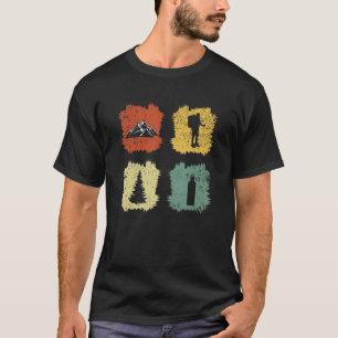 Camiseta Retro Vintage - Designs Incríveis Para Hikers Pr