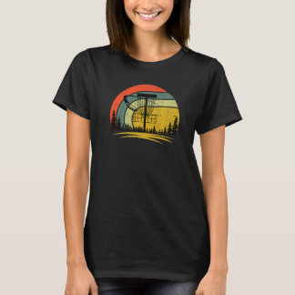 Camiseta Retro Vintage Disco Golf Frolf Disco Voador Golf P