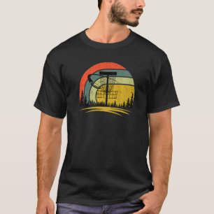 Camiseta Retro Vintage Disco Golf Frolf Disco Voador Golf P
