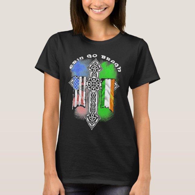 Camiseta Retro Vintage Erin Go Bragh (Frente)