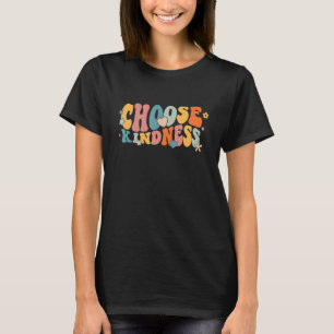 Camiseta Retro Vintage Escolha gentileza Mulheres Espiritai